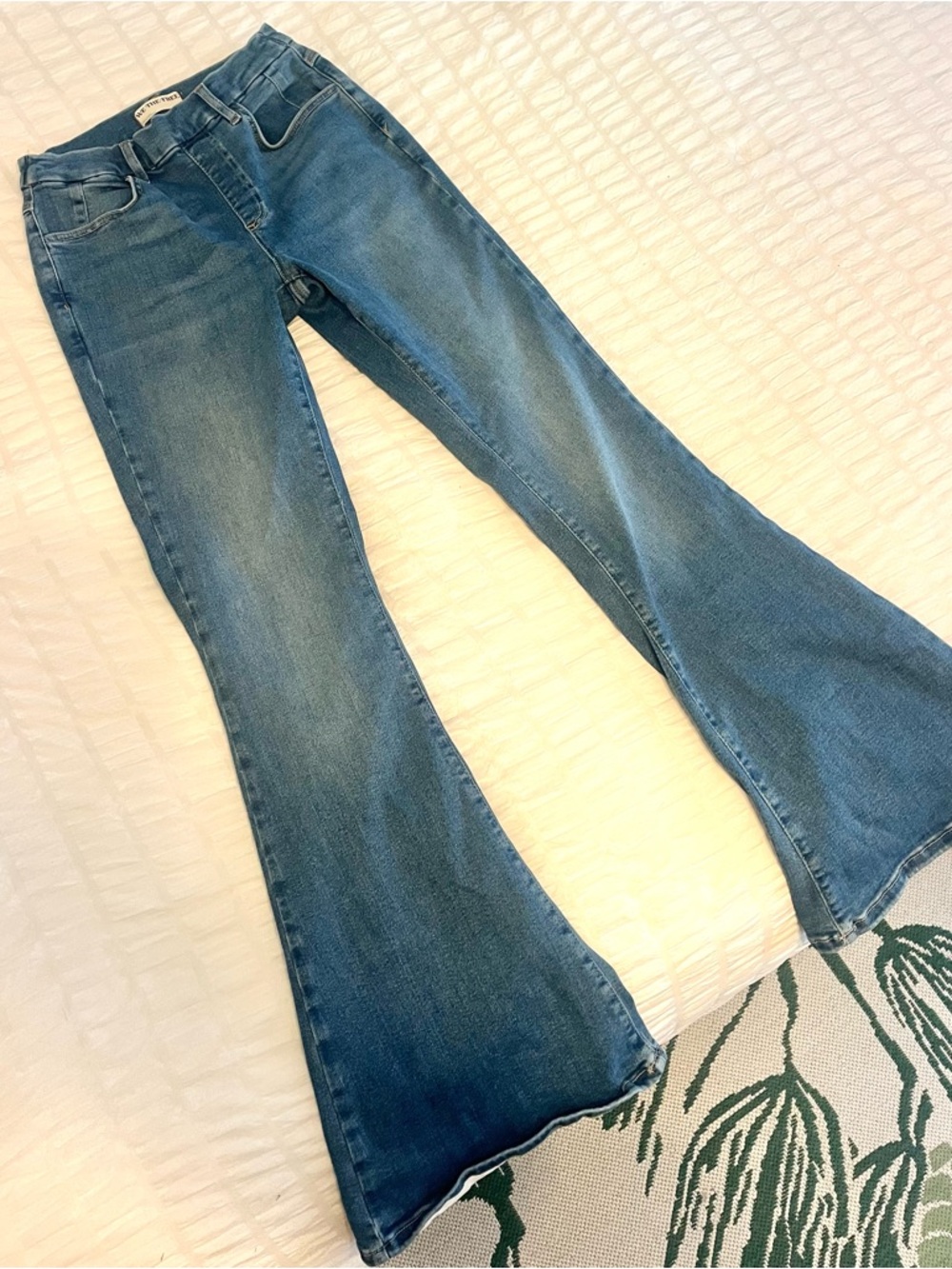 We The Free - Free People Blue Flare Jeans